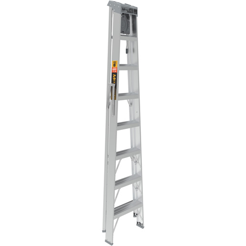Step Ladder with Paint Tray, 8', Aluminum, 225 lbs. Capacity, Type 2 EastCoast Offshore Supplies