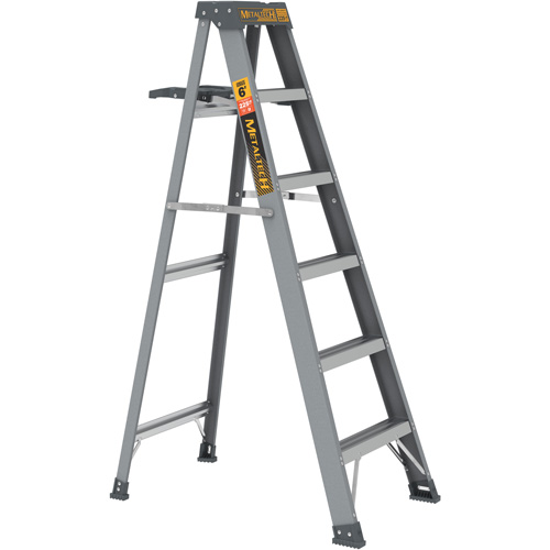Step Ladder with Paint Tray, 6', Fibreglass, 225 lbs. Capacity, Type 2 EastCoast Offshore Supplies