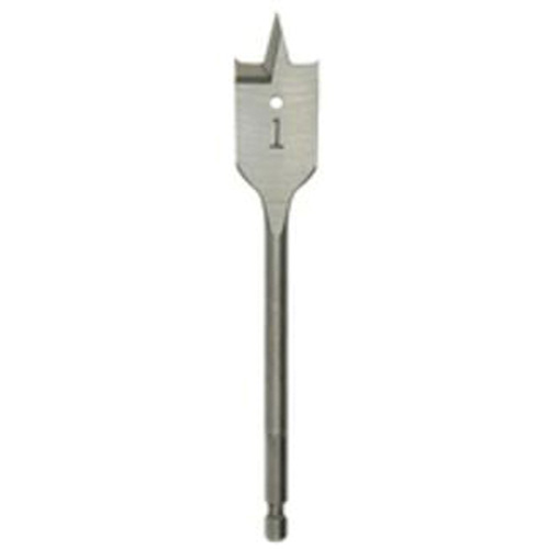 Flat Boring Bit, 7/16" Diameter, 1/4" Hex Shank, 6" Length EastCoast Offshore Supplies