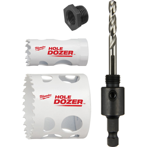Hole Dozer Door Lock Hole Saw Kit, 4 Pieces EastCoast Offshore Supplies