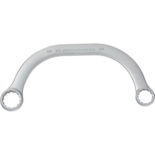 Box End Wrench, 12 Point, 5/8" x 3/4", 15° Offset, Plain Finish EastCoast Offshore Supplies