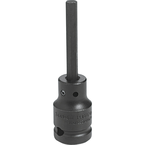 Douille pour foret &agrave; chocs, Hexagonale, 12 mm x 3-1/4" lo, Prise 1/2" EastCoast Offshore Supplies