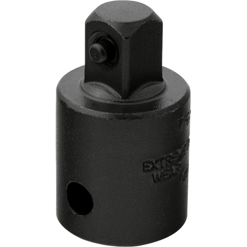 Socket Adapter, Impact, 1/2" Drive, 3/8" Socket, 1-7/16" L EastCoast Offshore Supplies