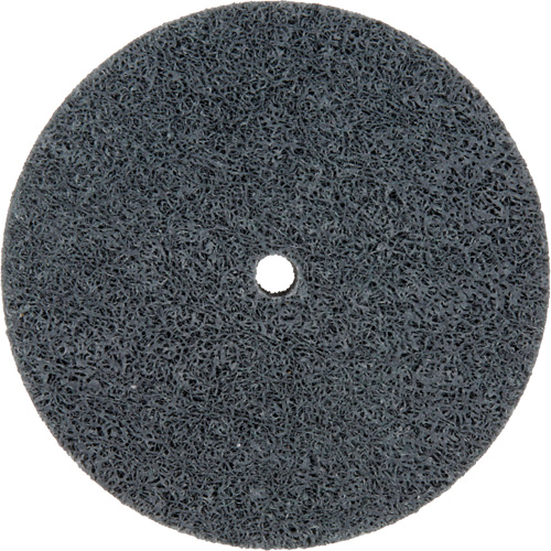 Meule homog&egrave;ne &agrave; faible densit&eacute; de s&eacute;rie 500 Standard Abrasives, 3" x 1/2", Arbre de 1/4", Grain de Fin, Carbure de silicium EastCoast Offshore Supplies