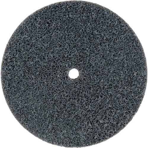 Meule homog&egrave;ne &agrave; faible densit&eacute; de s&eacute;rie 500 Standard Abrasives, 3" x 1/2", Arbre de 1/4", Grain de Fin, Carbure de silicium EastCoast Offshore Supplies