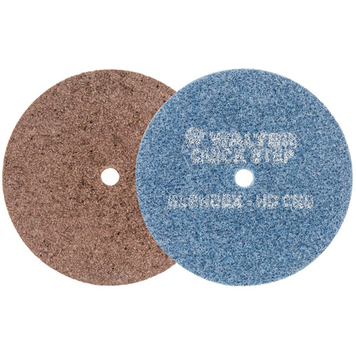 Disque de pr&eacute;paration de surface QUICK-STEP BLENDEX, 5" dia., Grain Extra grossier, Oxyde d'aluminium EastCoast Offshore Supplies