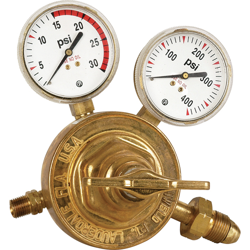 Heavy-Duty Single Stage Regulator, Acetylene, CGA510 Inlet EastCoast Offshore Supplies