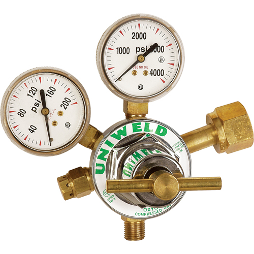 D&eacute;tendeur &agrave; simple d&eacute;tente de gamme moyenne, Oxyg&egrave;ne, Entr&eacute;e CGA540 EastCoast Offshore Supplies