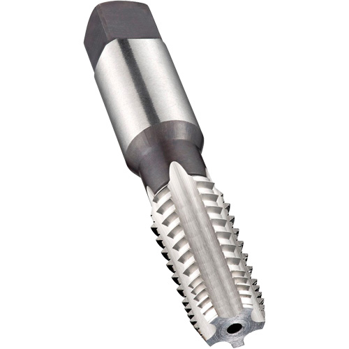 Taraud machine &agrave; denture altern&eacute;e pour tuyau, 1/8"-27, 5 cannelures, 70 mm lo, Conique, Acier rapide EastCoast Offshore Supplies