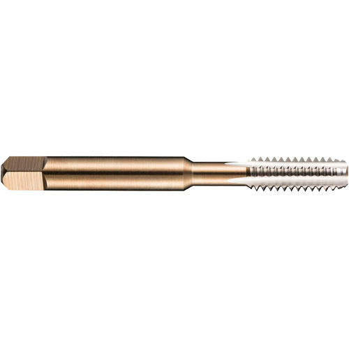 Taraud machine &agrave; gauche pour tuyau, 8-1,25, 3 cannelures, 72 mm lo, Conique, Acier rapide EastCoast Offshore Supplies