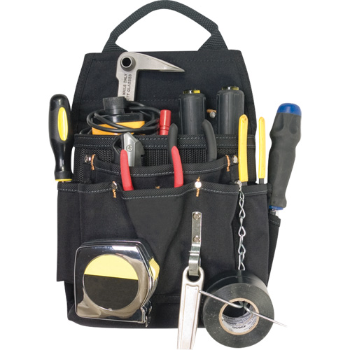 Professional Electrician's Pouches, Multiple Tool Holder, Polyester, 11 Pockets EastCoast Offshore Supplies