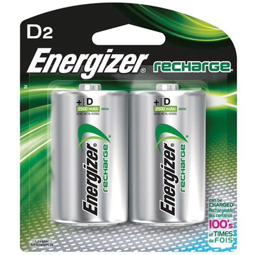Piles rechargeables NiMH, D, 1,2 V EastCoast Offshore Supplies