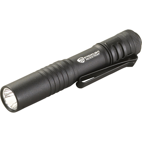 MicroStream&reg; Pen Light, LED, 45 Lumens, Aluminum Body, AAA Batteries, Included EastCoast Offshore Supplies