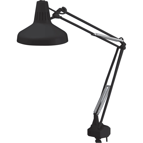 LAMPES DE TRAVAIL COMBIN&eacute;ES ROBUSTES, 22/60 W, Fluorescent/Incandescente, Col 45", Noir EastCoast Offshore Supplies
