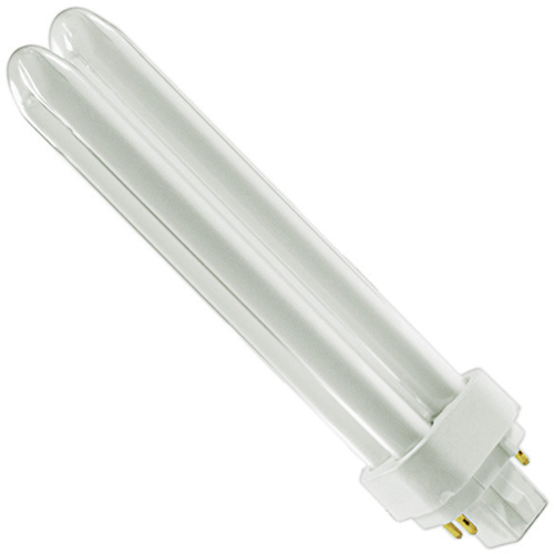 Ampoules fluorescentes compactes, T4, 26 W, 3500 K, Base G24Q-3, 12 000 h EastCoast Offshore Supplies