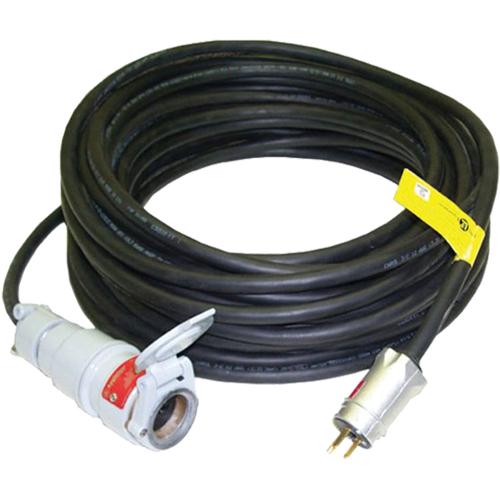 Heavy-Duty Neoprene Extension Cords, Indoor/Outdoor, SOOW, 12/3 AWG, 15 A, 100' EastCoast Offshore Supplies