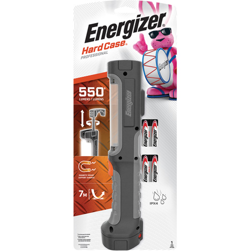 Hard Case&reg; Rugged Work Light, LED, 550 Lumens, AA Batteries EastCoast Offshore Supplies
