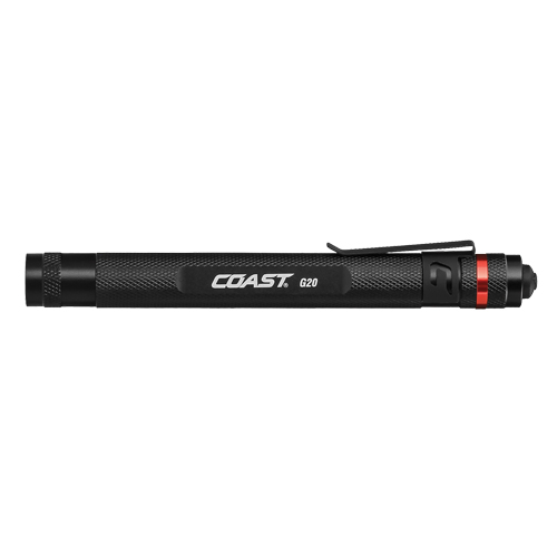 Lampe stylo G20, DEL, 36 lumens, Corps en Aluminium, piles AAA, Compris EastCoast Offshore Supplies