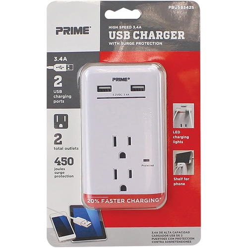 Chargeur USB Prime avec protection contre la surtension EastCoast Offshore Supplies