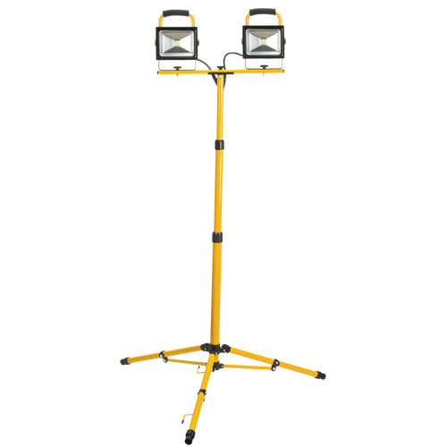 Twin-Head Work Light, LED, 40 W, 4800 Lumens, Aluminum Housing EastCoast Offshore Supplies