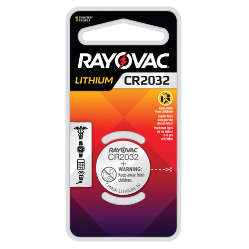 CR2032 Lithium Coin Cell Battery, 3 V EastCoast Offshore Supplies