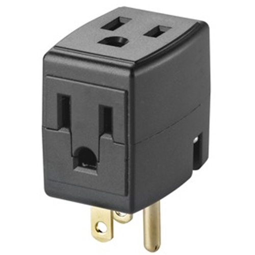 Grounded Triple Cube, 3 Outlet(s), None, 15 Amps, 1875 W, 125 V EastCoast Offshore Supplies