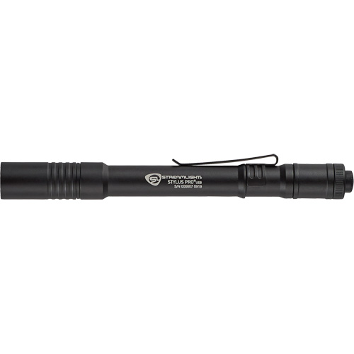 Stylus Pro&reg; USB Pen Light, LED, 350 Lumens, Aluminum Body, Rechargeable Batteries, Included EastCoast Offshore Supplies