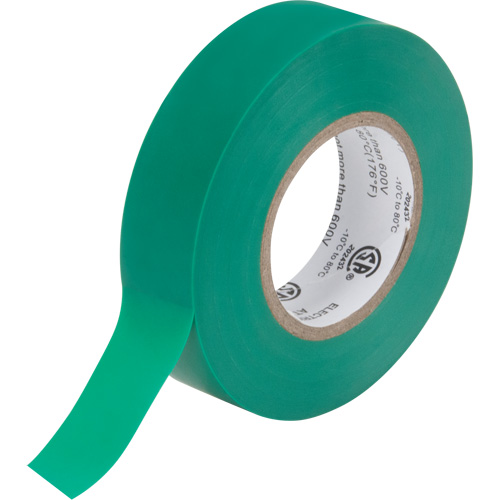 Electrical Tape, 19 mm (3/4") x 18 M (60'), Green, 7 mils EastCoast Offshore Supplies