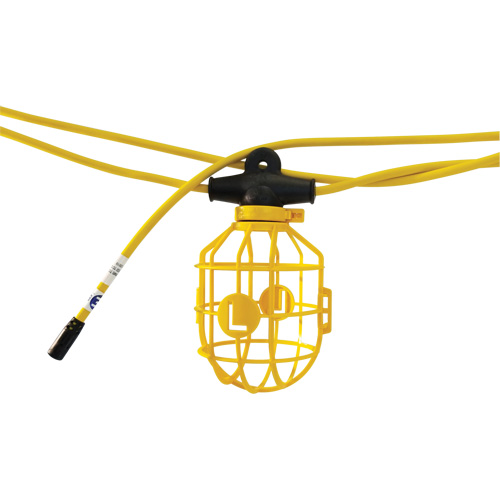 Heavy-Duty Moulded Stringlights, 10 Lights, 1200" L, Plastic Housing EastCoast Offshore Supplies