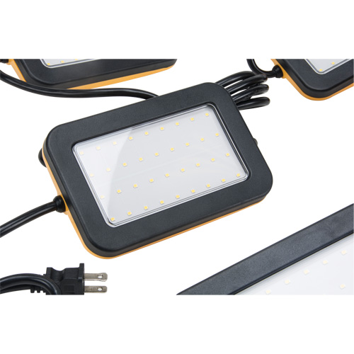 LED String Work Lights, 5 Lights, 50' L, Plastic Housing EastCoast Offshore Supplies