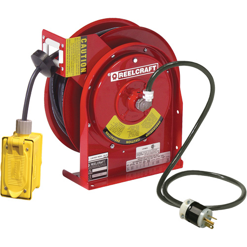 Power Cord Reel, 45', SJEOOW, 12 Gauge, 20 A EastCoast Offshore Supplies