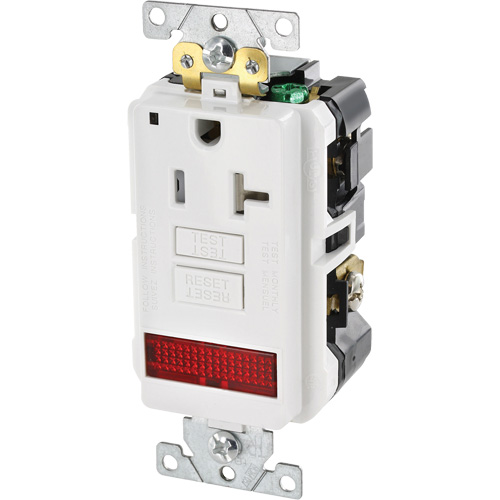 SmartlockPro&reg; Extra Heavy-Duty Self-Test GFCI Receptacle EastCoast Offshore Supplies