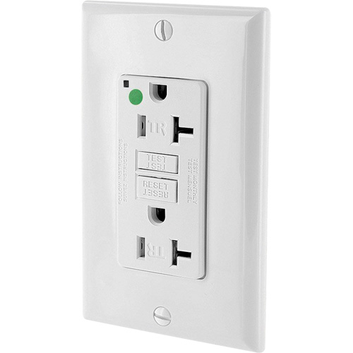 SmartlockPro&reg; Extra Heavy-Duty Self-Test GFCI Receptacle EastCoast Offshore Supplies