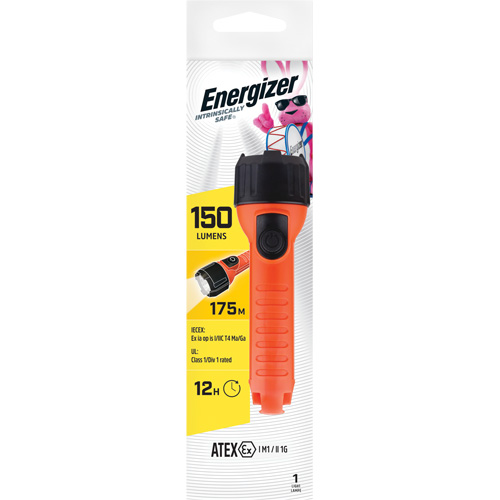 Intrinsically Safe&reg; Handheld Flashlight, LED, 150 Lumens, AA Batteries EastCoast Offshore Supplies