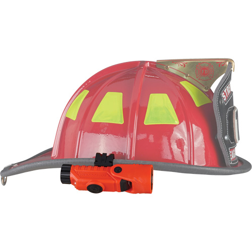 Vantage&reg; 180 X Multi-Fuel Helmet/Right Angle Flashlight, LED, Rechargeable/CR123A Batteries, Nylon Polymer EastCoast Offshore Supplies