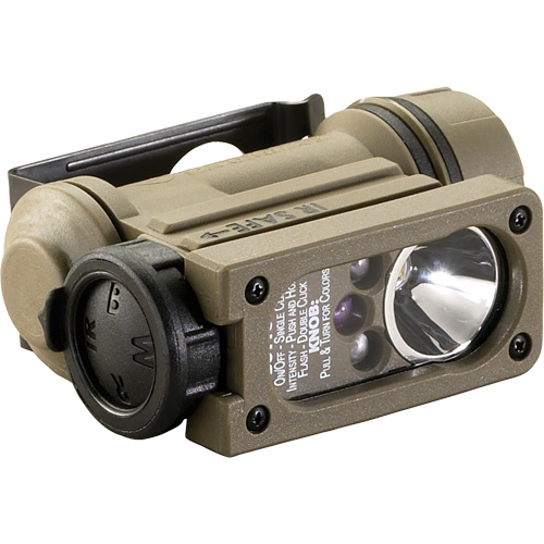 Lampe main libres Sidewinder Compact II, DEL, 55 lumens, 6 hres de fonctionnement, piles AA EastCoast Offshore Supplies