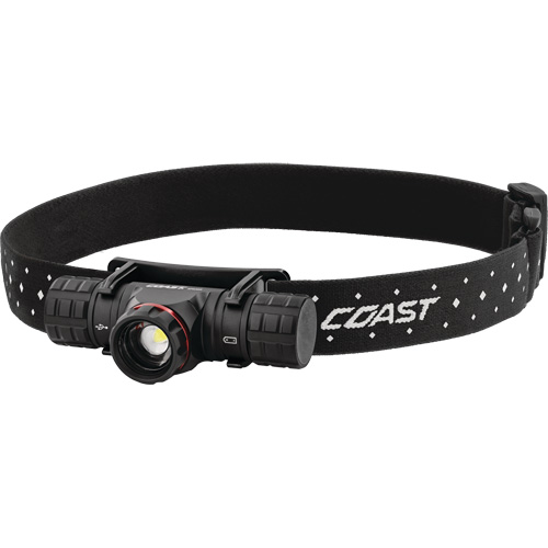 Lampe frontale XPH30R, DEL, 1000 lumens, 41 hres de fonctionnement, piles Rechargeable/CR123 EastCoast Offshore Supplies