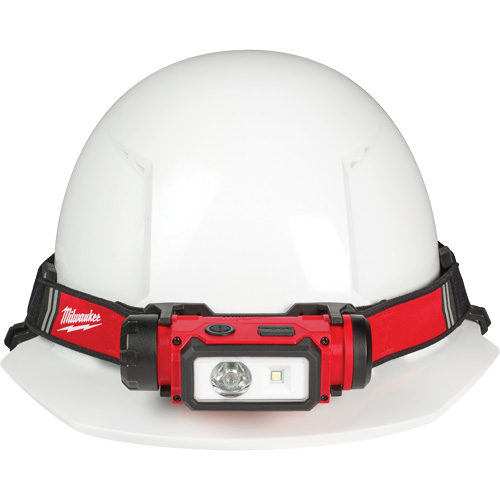 Lampe frontale pour casque de s&eacute;curit&eacute; USB REDLITHIUM, DEL, 600 lumens, 5 hres de fonctionnement, piles Rechargeable EastCoast Offshore Supplies
