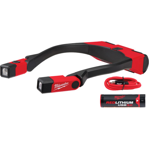 Lampe de travail USB Redlithium 400L, Lampe tour de cou, Rechargeable, 400 lumens EastCoast Offshore Supplies