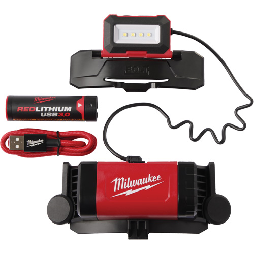 Bolt Redlithium USB Headlamp, LED, 600 Lumens, 4 Hrs. Run Time, Rechargeable Batteries EastCoast Offshore Supplies