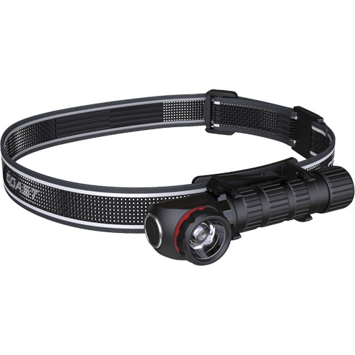 Lampe frontale avec clip de poche et aimant 2780R, DEL, 1250 lumens, 6 hres de fonctionnement, piles Rechargeable EastCoast Offshore Supplies
