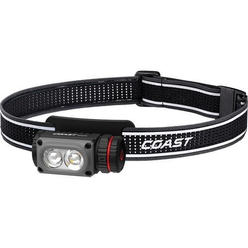 WPH10R Dual Colour Headlamp with Magnet & Clip, LED, 500 Lumens, 3.25 Hrs. Run Time, Rechargeable Batteries EastCoast Offshore Supplies