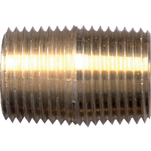 Close Nipple, Brass, 1/4", NPT EastCoast Offshore Supplies