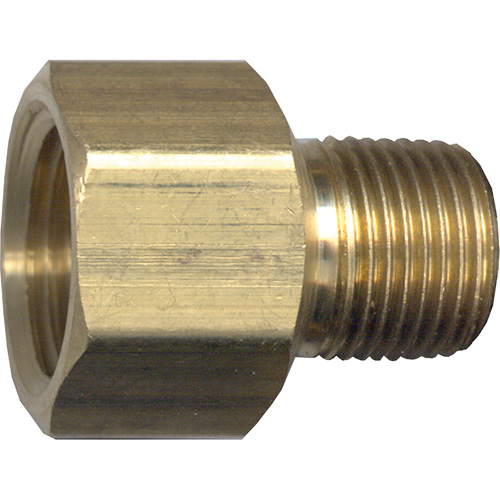 Pipe Adapter, FPT x NPT, 1/2" x 1/4" Dia., Brass EastCoast Offshore Supplies