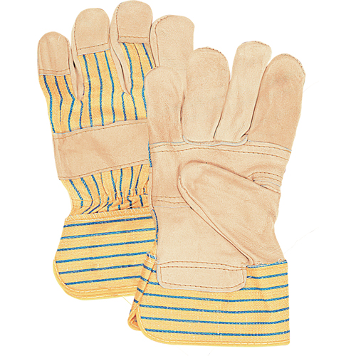 Fitters Patch Palm Gloves, Large, Grain Cowhide Palm, Cotton Inner Lining EastCoast Offshore Supplies