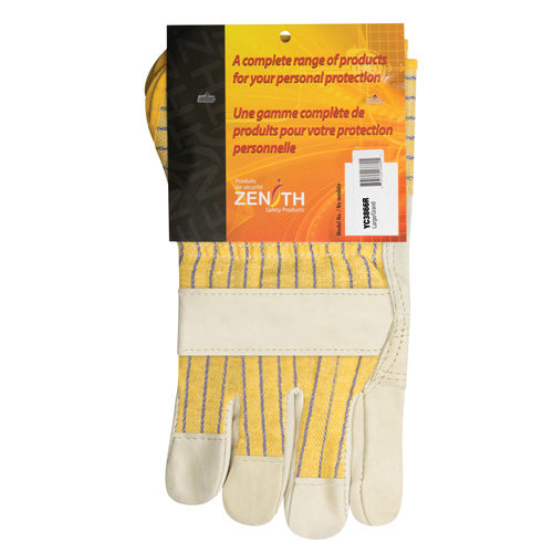 Fitters Patch Palm Gloves, Large, Grain Cowhide Palm, Cotton Inner Lining EastCoast Offshore Supplies