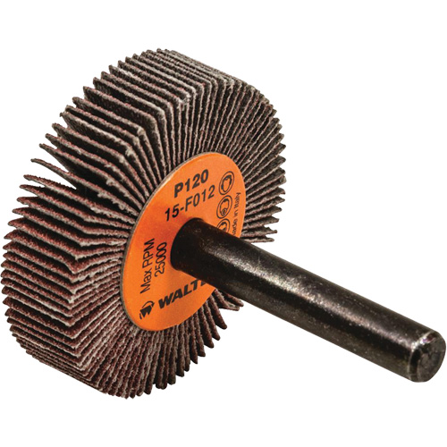 Disque &agrave; lamelles Coolcut, Oxyde d'aluminium, Grain 120, 1-1/2" x 3/8" x 1/4" EastCoast Offshore Supplies