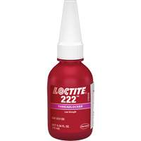 Compos&eacute; de blocage 222 petite vis, Mauve, Basse, 10 ml, Bouteille EastCoast Offshore Supplies