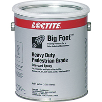 Big Foot Heavy-Duty Pedestrian Grade Anti-Slip Floor Coating, 1 gal., Epoxy-Based, Black EastCoast Offshore Supplies