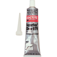 Scellant adh&eacute;sif &agrave; la silicone Superflex RTV, Tube, Transparent EastCoast Offshore Supplies